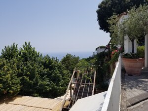 Life atop Positano