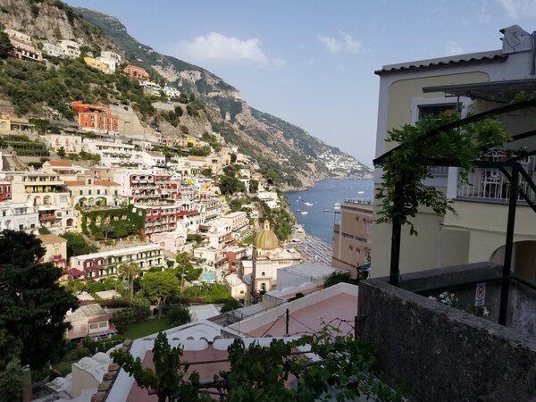 Positano views Print