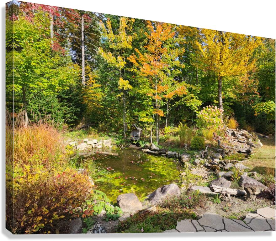 Green Oasis Canvas Print