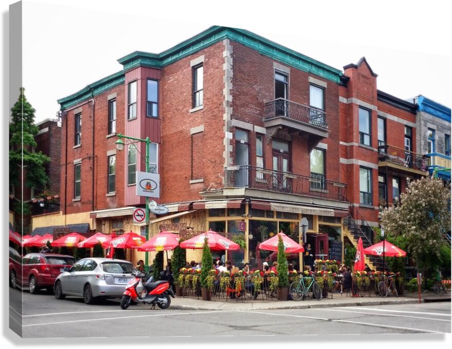 Hutchison Street Canvas Print