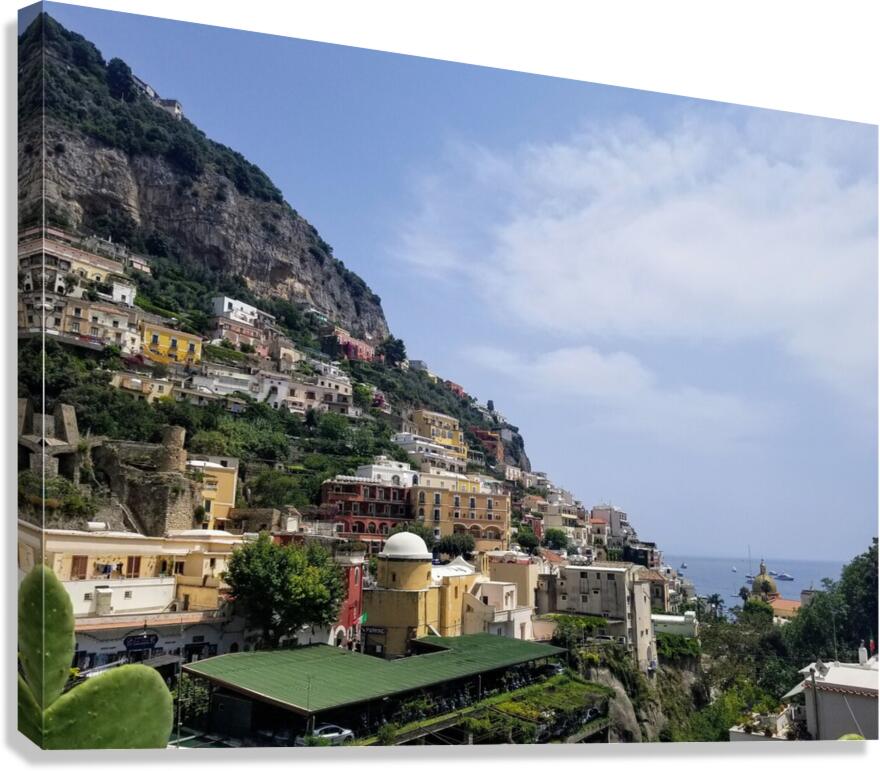 Positano Scenic Views Canvas Print