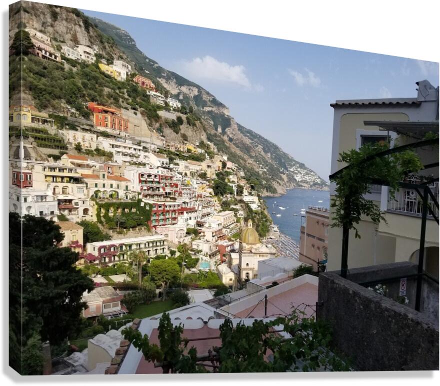 Positano views Canvas Print