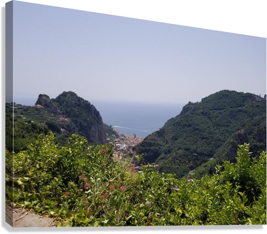 Amalfi views - 5 Canvas Print
