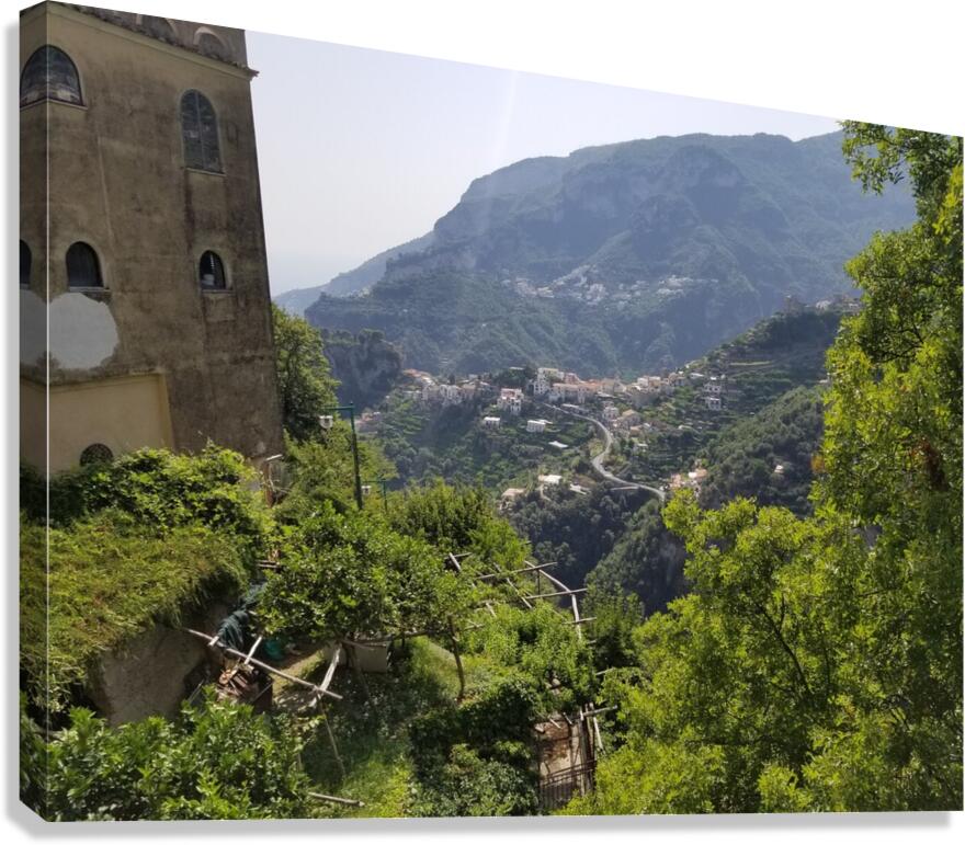 The Amalfi Hike Canvas Print