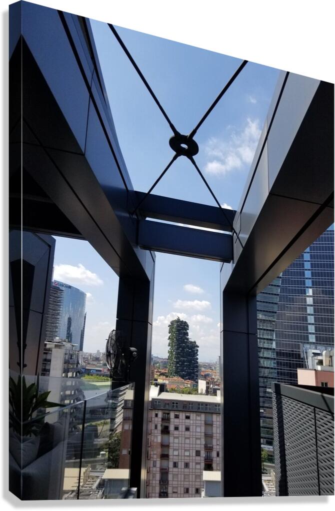Top of Milanos City Views Canvas Print
