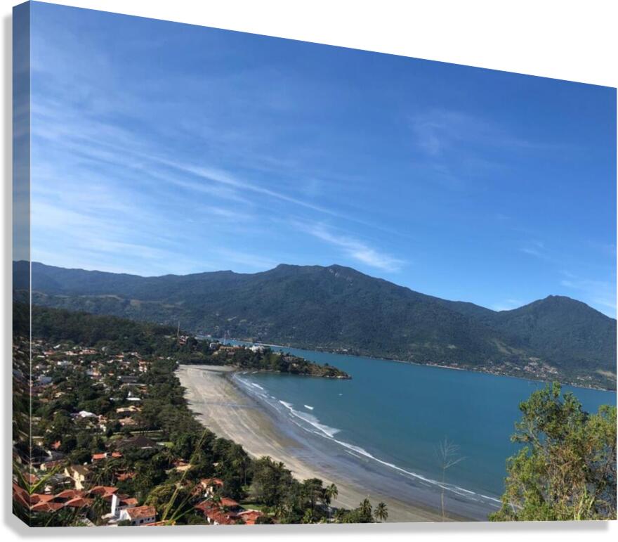 Turquoise Views From The Amalfi Canvas Print