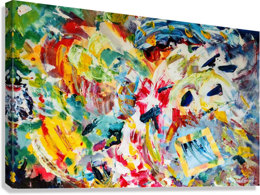 Color Beauty Canvas Print