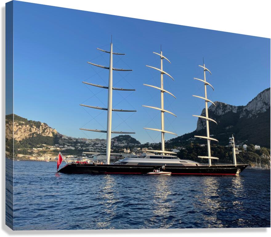 Seriously Gorgeous Sailboat Canvas Print