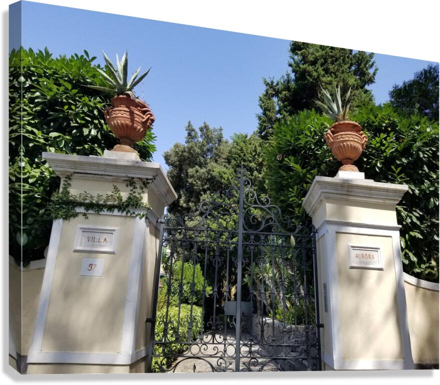 The Gates of Capri Series 2 Canvas Print