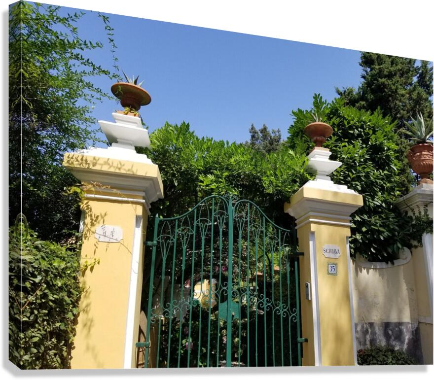 The Gates of Capri Series 1 Canvas Print