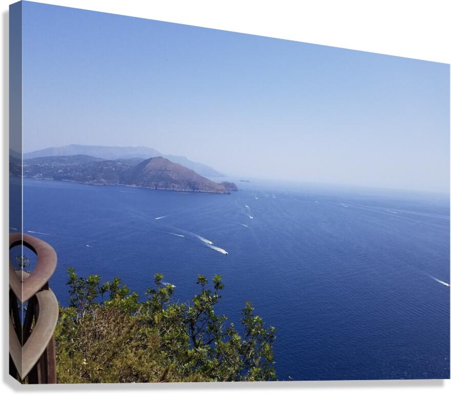 View From Tiberius Castle Canvas Print