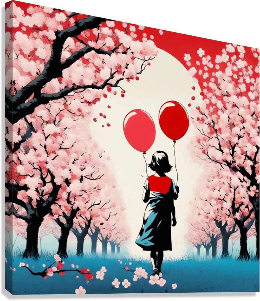 Banksy Meets Matisse Canvas Print