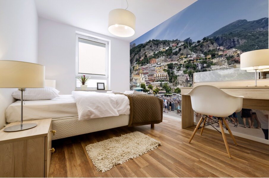 Positano Mural print