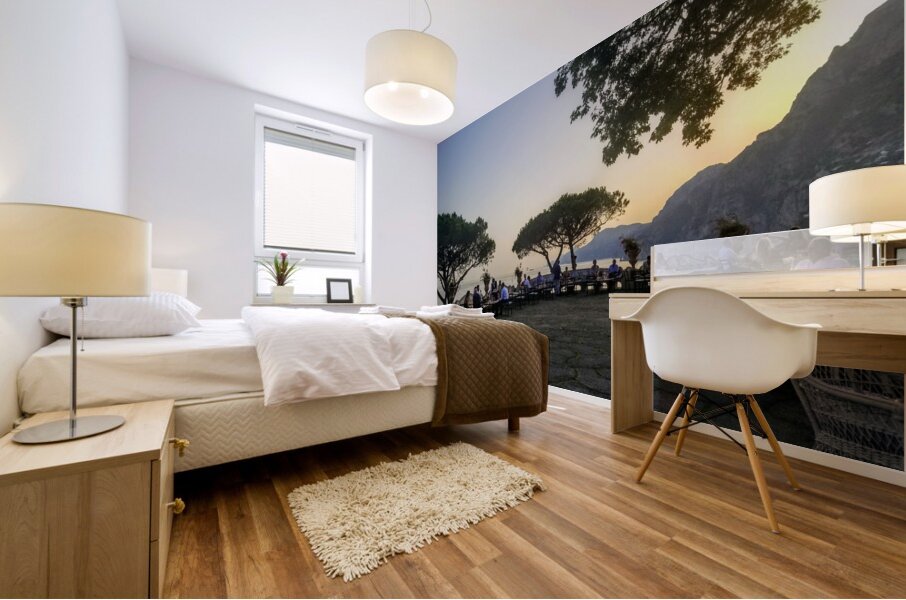 Atop Il San Pietro di Positano Mural print