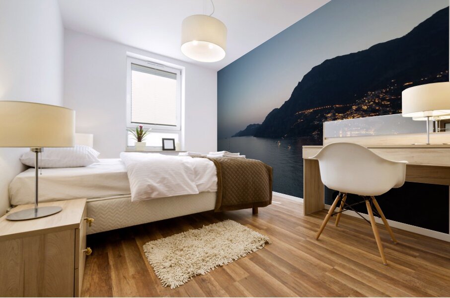 Views from Il San Pietro di Positano Mural print