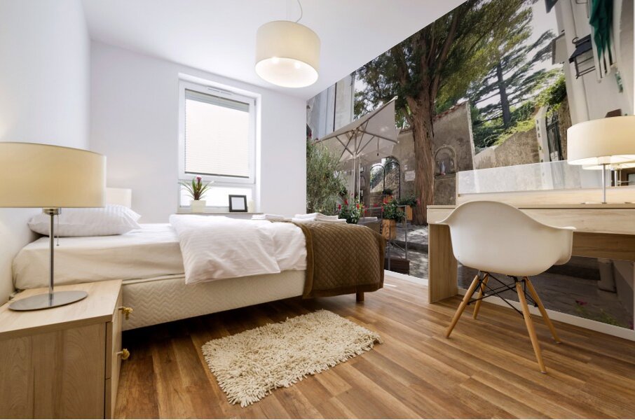 A Place To Dine In Italy Mural print