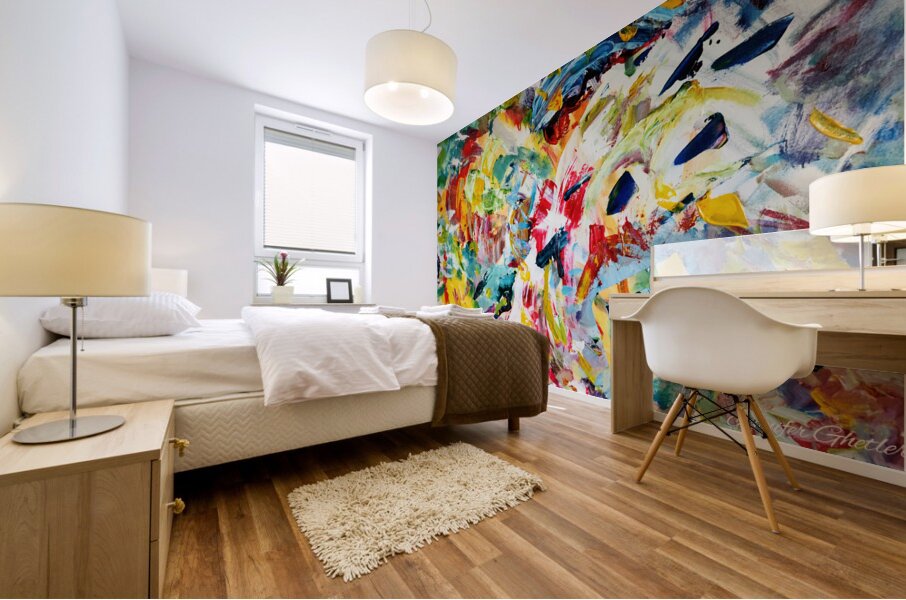 Color Beauty Mural print