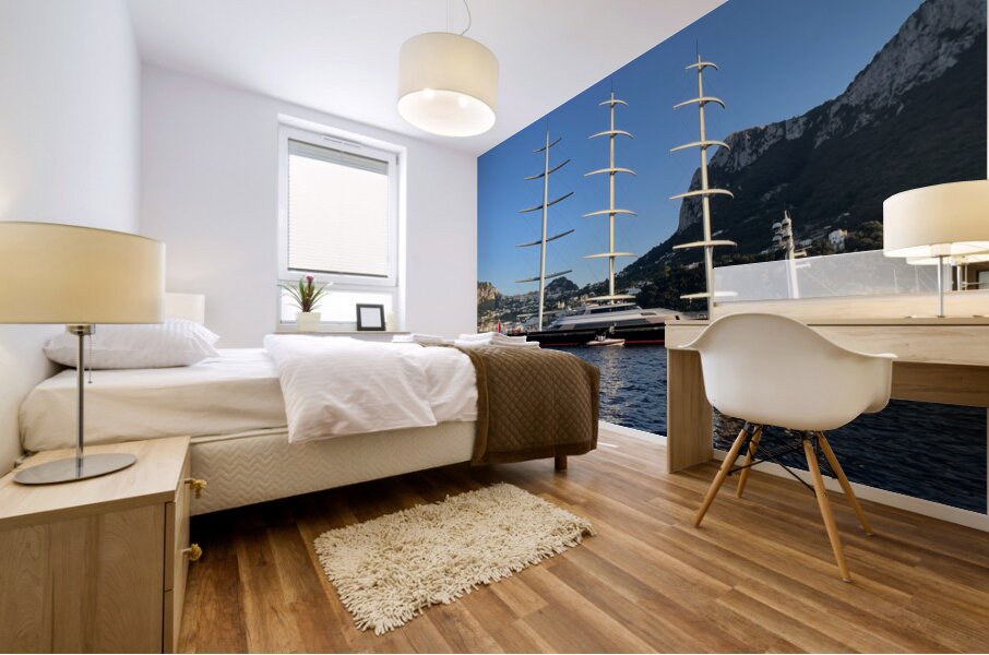 Seriously Gorgeous Sailboat Mural print
