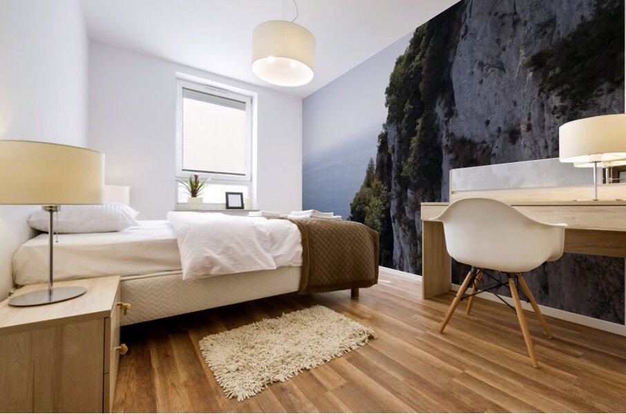 The Drop From Tiberius Castle Mural print