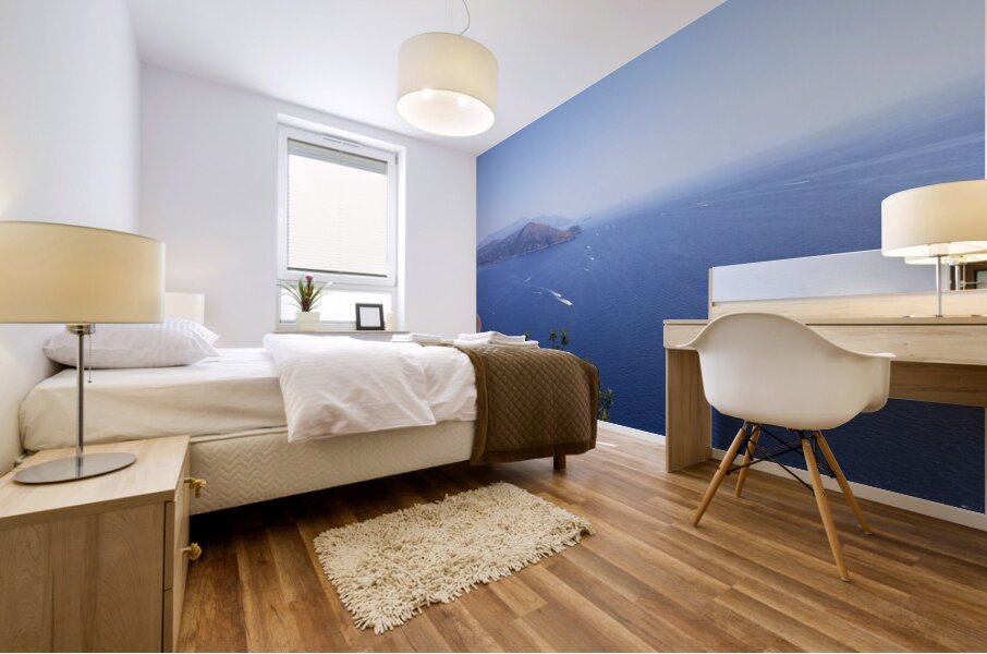 View From Tiberius Castle Mural print