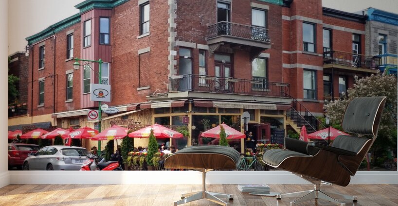 Hutchison Street Wall Murals