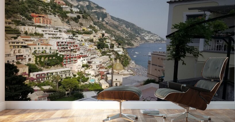 Positano views Wall Murals