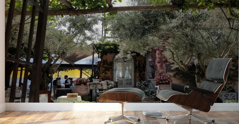 Amalfi lunch spot Wall Murals