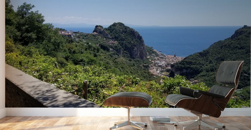 Views from the Amalfi Wall Murals