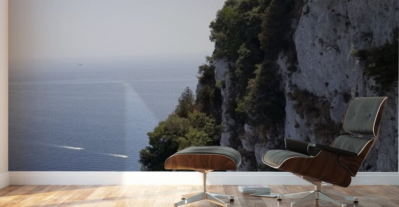 The Drop From Tiberius Castle Wall Murals