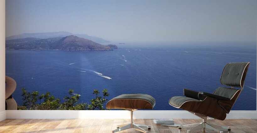View From Tiberius Castle Wall Murals