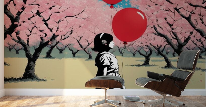 Banksy Meets Matisse 2 Wall Murals