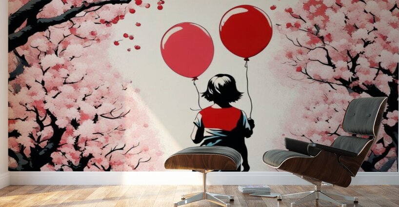 Banksy Meets Matisse Wall Murals