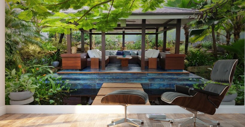 A peaceful Oasis Wall Murals