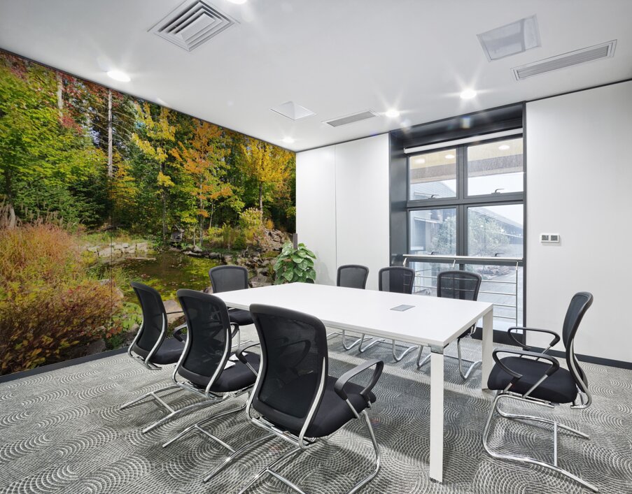 Green Oasis Wall Printing