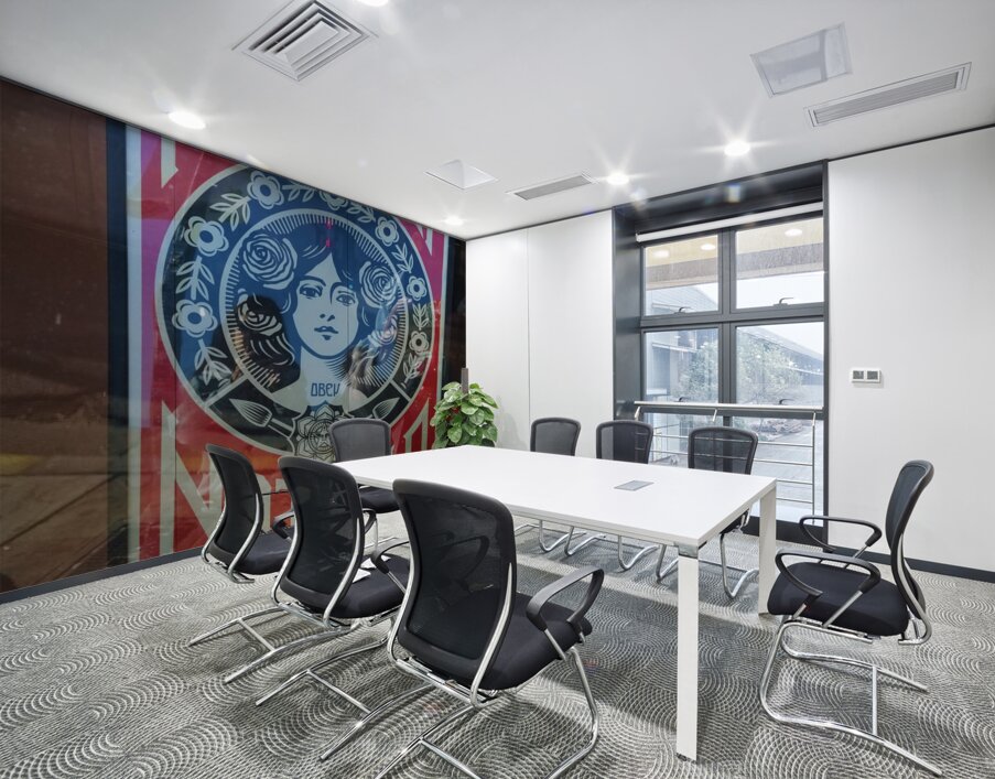 Make Art Not War Wall Printing