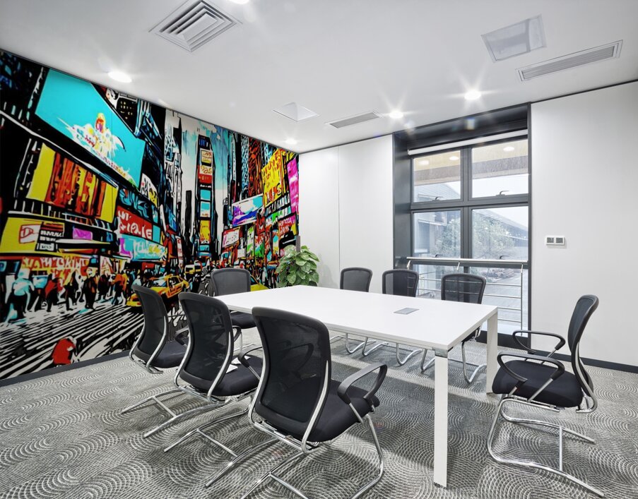 New York AI Style Wall Printing