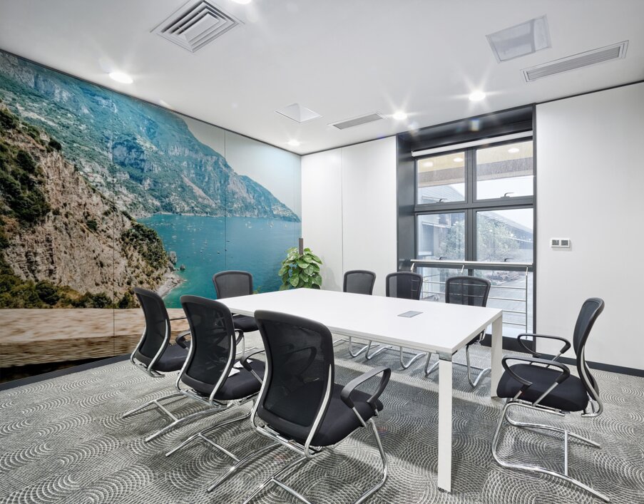 Turquoise Amalfi Views Wall Printing