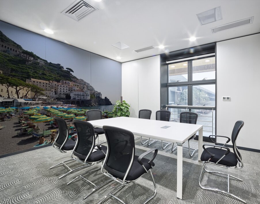 Beaches at Positano Wall Printing