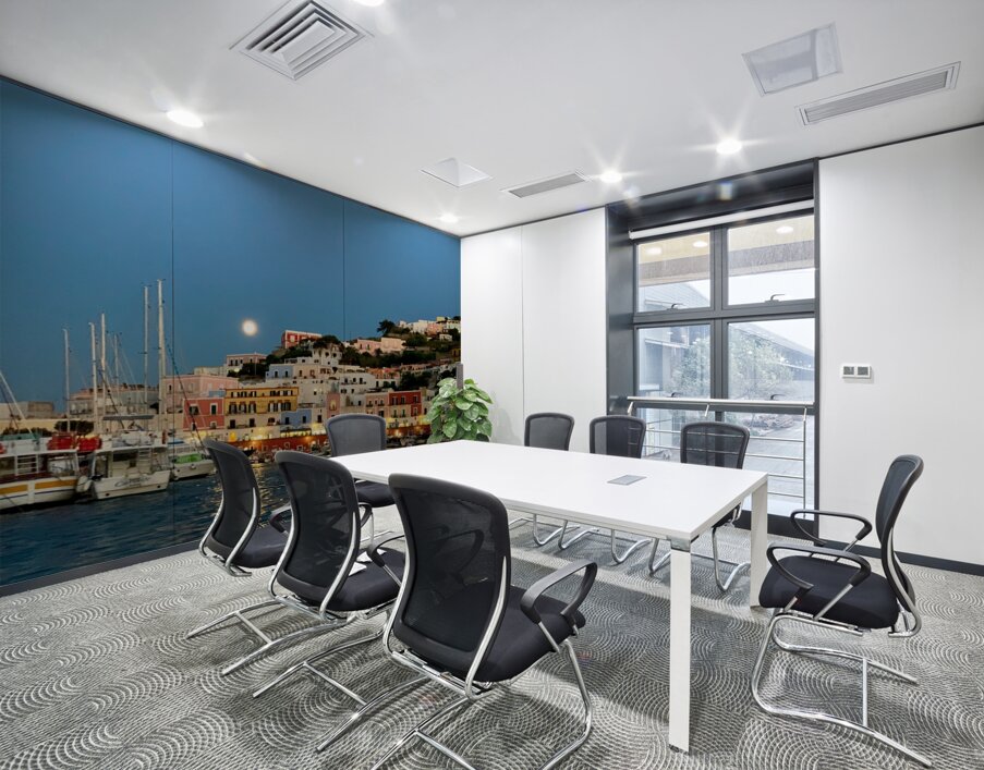 Full Moon Over Ponza Wall Printing