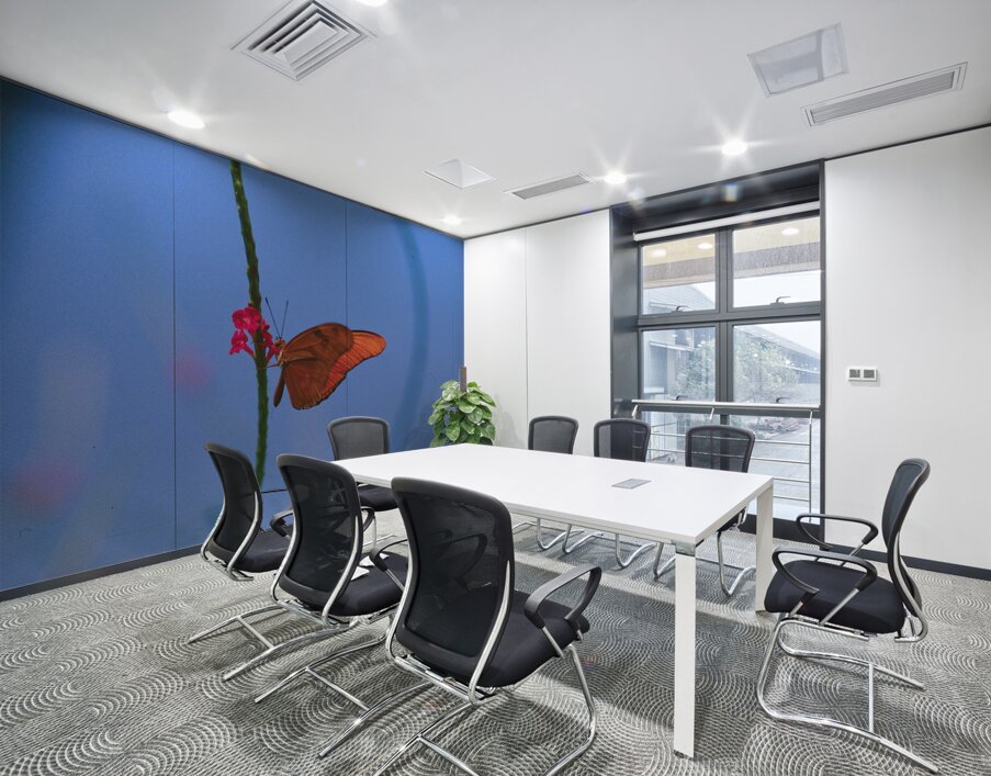 Butterfly and flower love Wall Printing