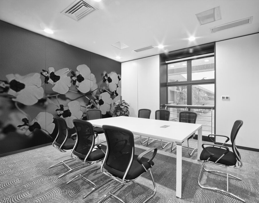 Black and White Floral Series 2 Wall Printing