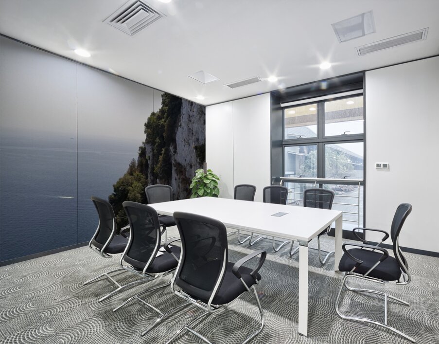 The Drop From Tiberius Castle Wall Printing