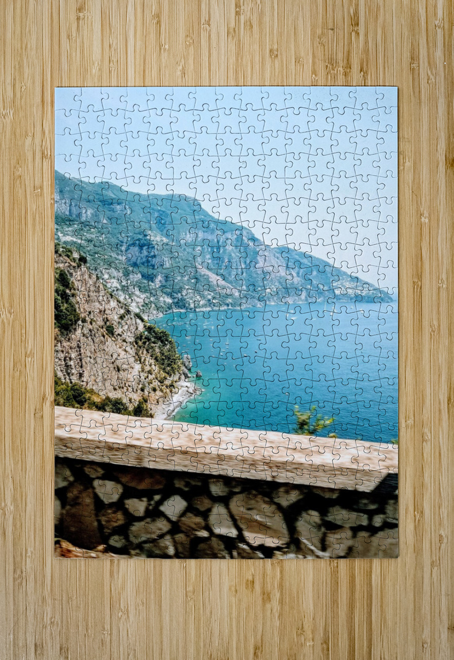 Turquoise Amalfi Views Bonnies Wall Art Puzzle printing