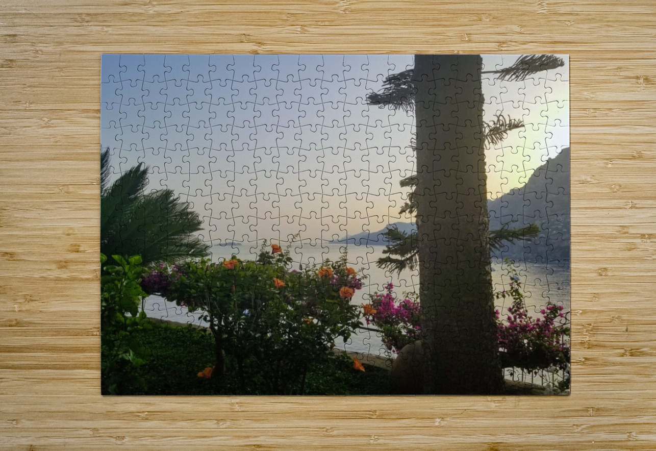 Views from the top of Il San Pietro di Positano Bonnies Wall Art Puzzle printing
