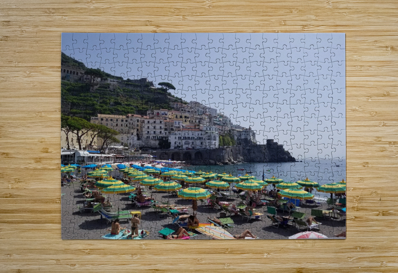 Beaches at Positano Bonnies Wall Art Puzzle printing
