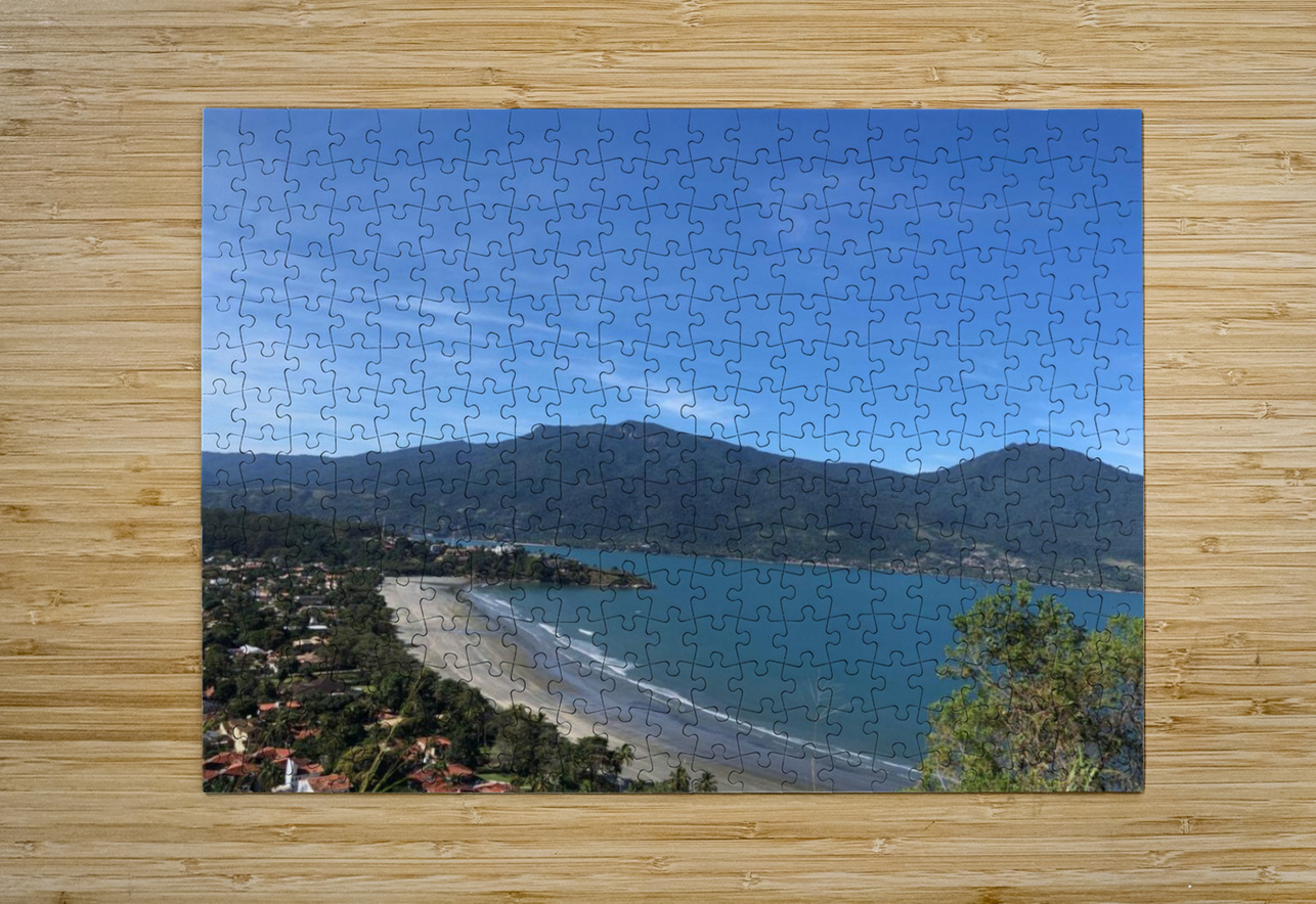 Turquoise Views From The Amalfi Bonnies Wall Art Puzzle printing