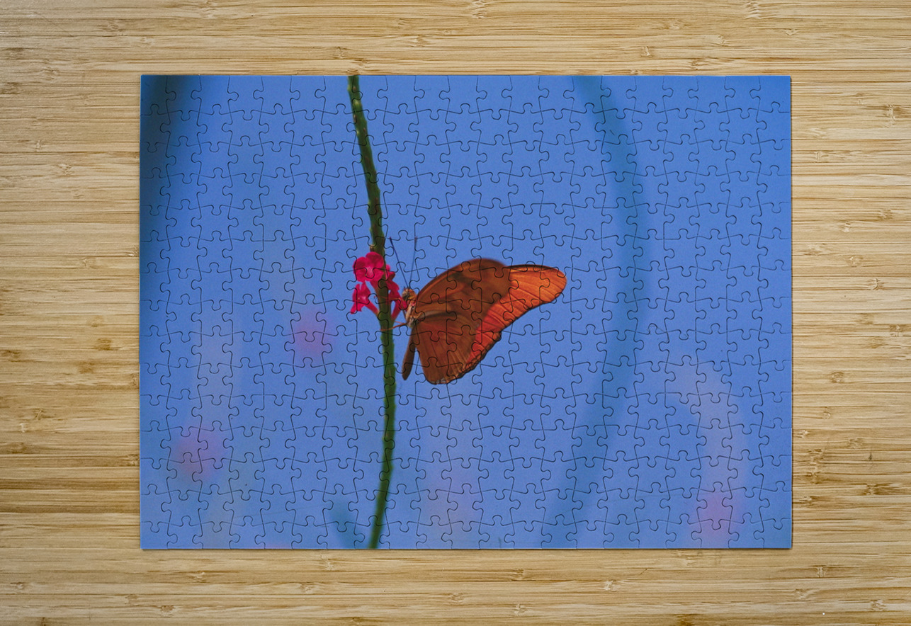 Butterfly and flower love Bonnies Wall Art Puzzle printing