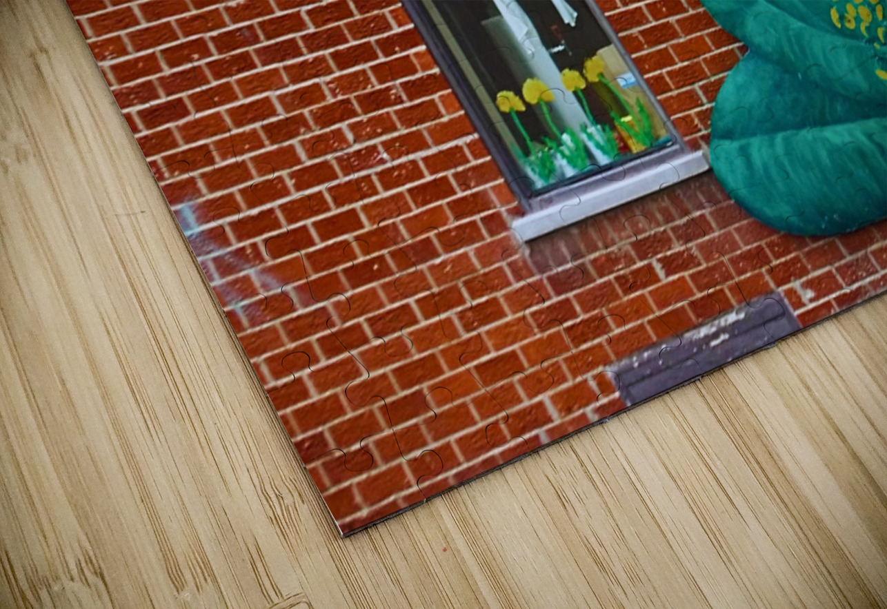 Buddha With Flowers Bonnies Wall Art Puzzle