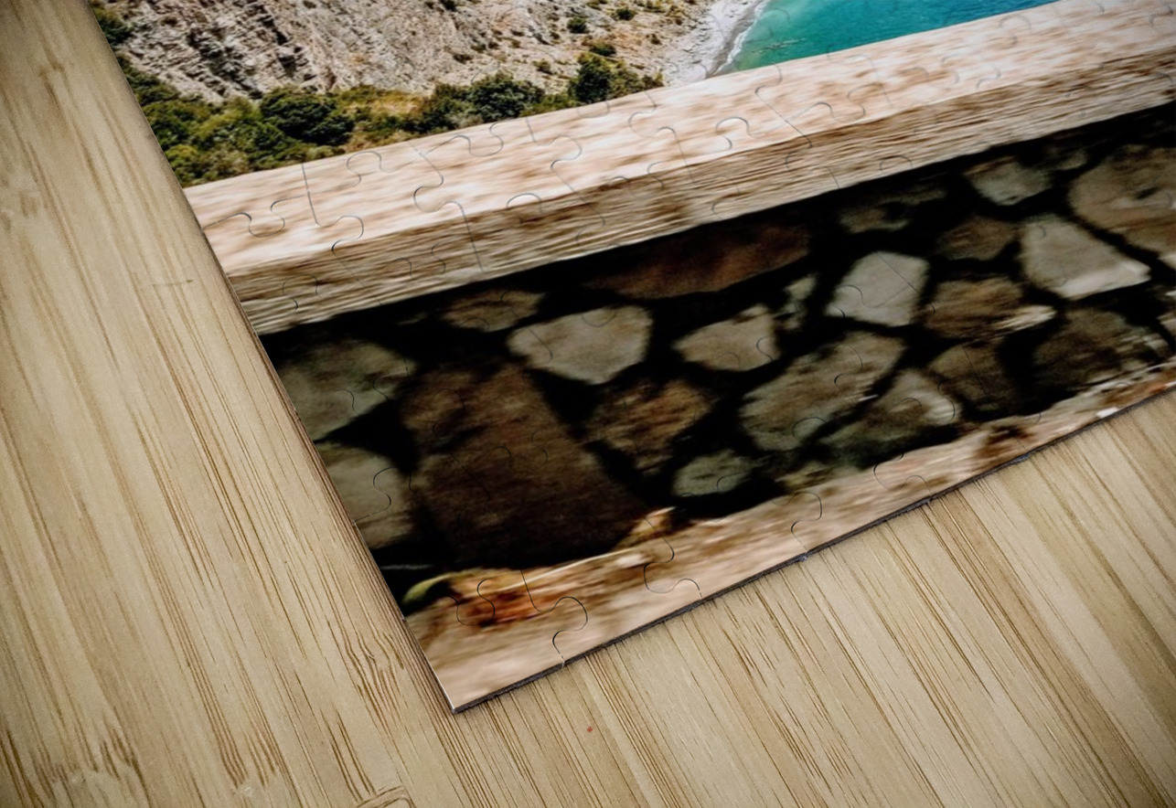 Turquoise Amalfi Views Bonnies Wall Art Puzzle