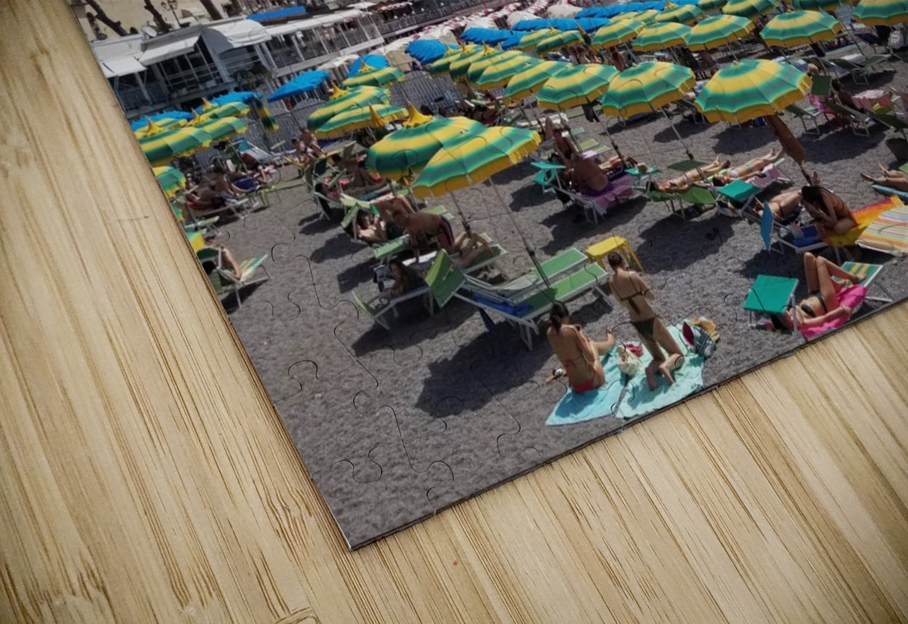 Beaches at Positano Bonnies Wall Art Puzzle
